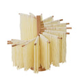 Wholesale Wooden Noodle Drying Food Rack Wooden Noodle Rotating Detachable Storage Rack