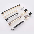 Zuogang Modern New Design Handle Professional Custom Brass Cabinet Door Lever Aluminium Handle Gold Door Pull Handles
