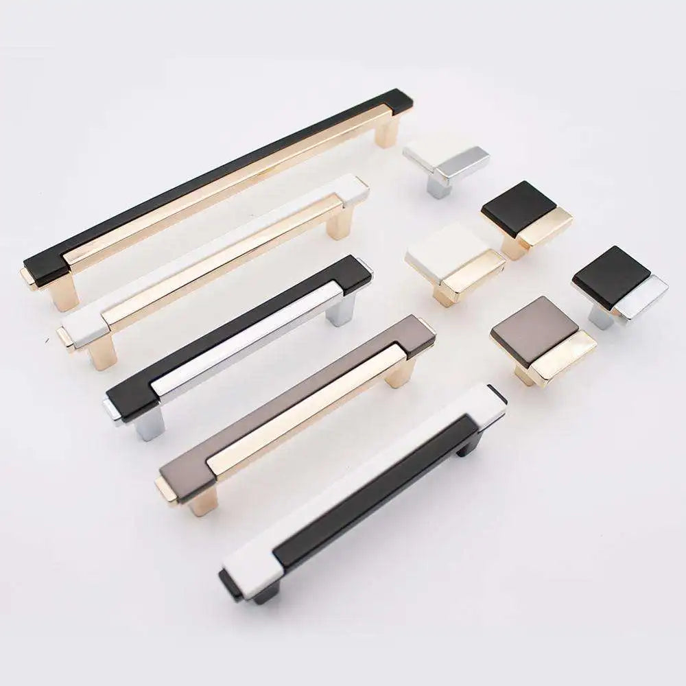 Zuogang Modern New Design Handle Professional Custom Brass Cabinet Door Lever Aluminium Handle Gold Door Pull Handles