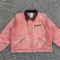 Topshow Jacket Manufacturer Custom Vintage Work Wear Carpenter Detroit Canvas Mechanic Trucker Cropped Jackets for Men