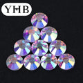 Complete Colors Crystal Ab Flat Back Hot Fix Rhinestone Hotfix Crystal Rhinestone
