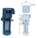 Small Electric Motor Mini Liquid Pump Replace  Pumps  Backpack Max Metal OEM Automotive Power Cnc Machine Coolant Pump 1/4 hp La