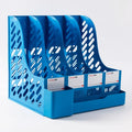 File Holder Stand Paper Desk Organizer Magazine Rack Table Magazine Book Organizer File Tray Magazine Holder