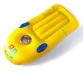 Mini Pool Float Inflatable Surfboard for Children & Adults 108x54cm PVC with Handle