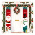 New Year Outdoor Indoor Decoration Porch Hanging Garage Door Merry Christmas Banner