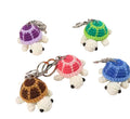 Cute Ocean Animal Little Turtle Car Keychain Mini Turtle Handmade Wool Crochet Backpack Hanging Cute Key Chain Doll Bag Pendant