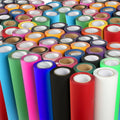 Factory Production Wholesale China Quality Flex Easy Weed Htv Textil Rolls Iron Pu Heat Transfer Film 100-130um Thickness High