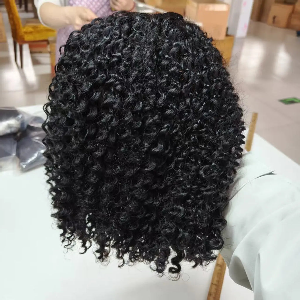 Wavy Curly 13x4 Bob Lace Frontal Wigs High Quality Brazilian Human Hair Straight Deep Wave Kinky Curly Human Hair Short Bob Wigs
