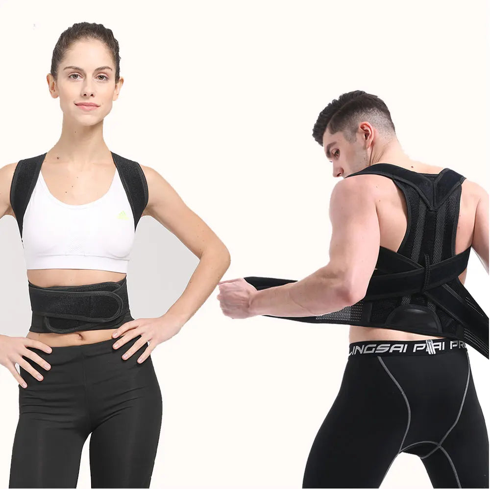 Improve Upper Adjustable Clavicle Back Support Brace Back Posture Corrector Posture Trainer Sports for Women Men