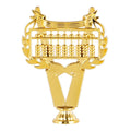 Manufacture Fast Delivery Abacus Trophy Golden Figurine Statue Trophies Accessories and Components GZ32