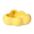 Futeng Creative Cream Style Cute Ceramic  Ashtray for Home Living Room Desktop Decorative Ornament Men Gift Smoking
