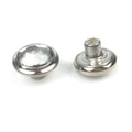New Geometric Pattern Copper Lead-Free Jeans Rivet Button Fastener for Children Denim Clothing Safe Kids Apparel Manufacturing