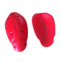 YF Protector Motorcycle Jacket Insert Pad Shoulder Elbow Knee Protectors CE Level 1/2 Red Impact Protectors