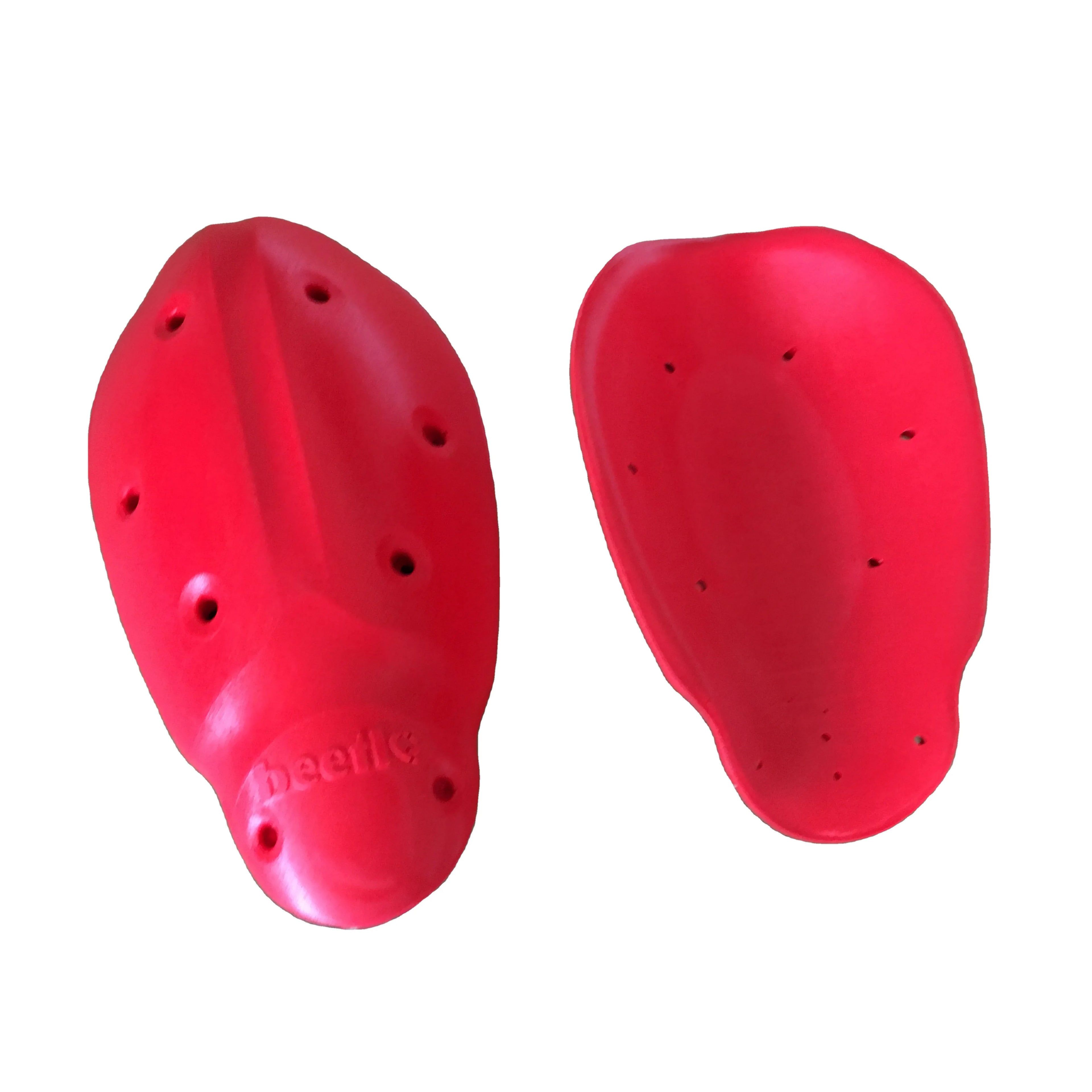 YF Protector Motorcycle Jacket Insert Pad Shoulder Elbow Knee Protectors CE Level 1/2 Red Impact Protectors