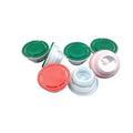 Green and Red PE Plastic Cap for Olive Oil Tin Can 32mm Plastic Spout and Cap Colorful Packing