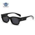 Teenyoun Wholesale Rectangular Full Frame Sunglasses Nail Shades Plastic Oculus Gafas for Men and Women Sun Glasses Custom Logo