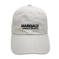 Unstructured White Dad Caps Wholesale Sporty Cotton Embroidery Patch Logo Custom Dad Hats Terry and Poplin Fabric