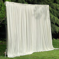 EG-BD001 Elegant Church Wedding Backdrop Purple Black White Curtain Drape Stage Background for Party Event