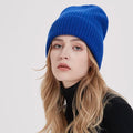 Wholesale Luxury Quality Blank Knitted Beanie Cap Hat Custom Logo 100% Wool Hats Women Fashion Men Unisex Knitted Winter Hats