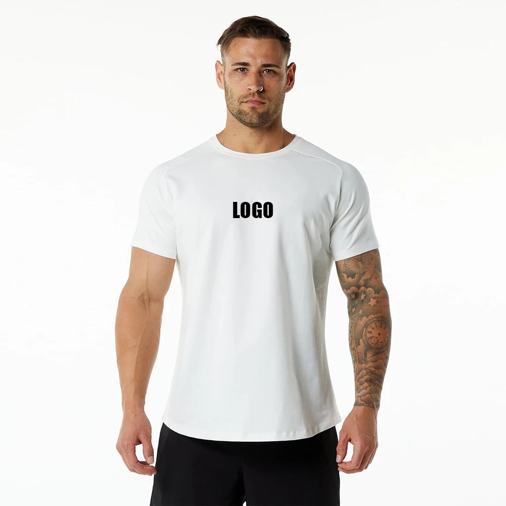 2023 Custom Camisetas Para Hombre 100% Cotton Blank Drop Shoulder Plain Oversized Heavyweight T-Shirt for Men