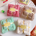 China Supplier Directly Hot Sell Microfiber 2 Pieces Custom Bath Towel Gift Set Highly Water Absorption Soft Hand Face Towel