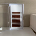 Cashmere Lash Extensions Matte Black Dark Brown and Light Brown 0.05 0.07mm Easy Fan Eyelash Extension