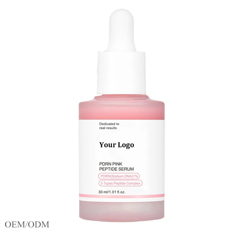 Hot Selling Skin Tone Rose Pdrn Niacinamide Korean Hyaluronic Acid Niacinamide PDRN Pink Glow Natural Face Serum Wrinkle