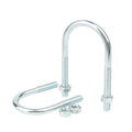 Professional Supplier Galvanized U Bolt and Hex Nut Axle U Bolt Wide Square Trailer Eaf Spring U Bolt Clamp