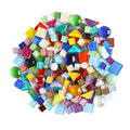 Modern Mixed Crystal Glass Mosaic Different Sizes Loose DIY Mosaic Art Hobbies Craft Material Accessories Mosaic Supplier