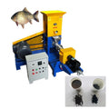 New Mini Fish Feed Puffed Pellet Machine Apung High Carbon Steel Electric Engine 0.5-12mm Pellet Size 40-2000kg/h 220V/380V