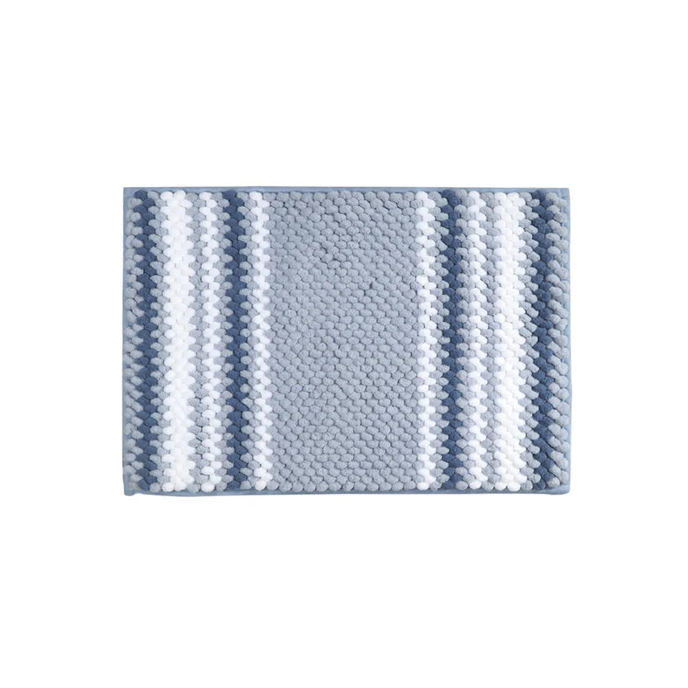 Thickened Microfiber Modern Chenille Bath Mat Absorbent Dustproof Anti-Slip Eco-Friendly Household Entrance Door Mat