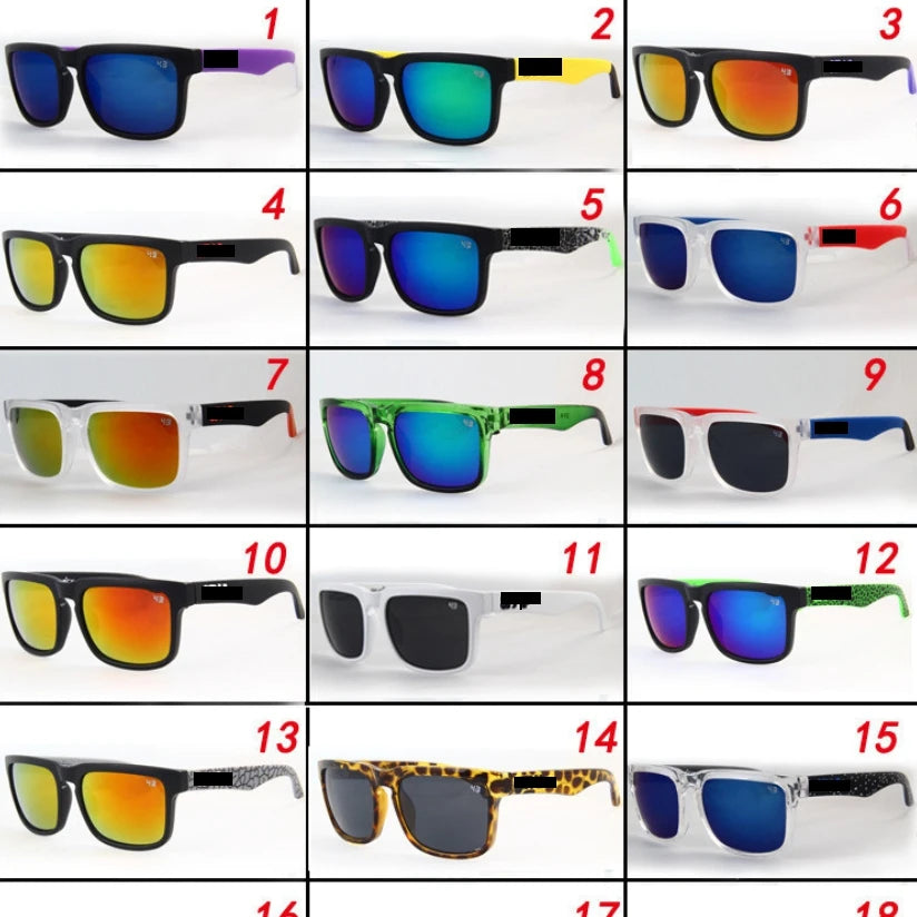 21 Colors Customized Fashion Shades Promotional Sport Mirrored Custom Designer Brand 2026 Mens Sunglasses Polarized