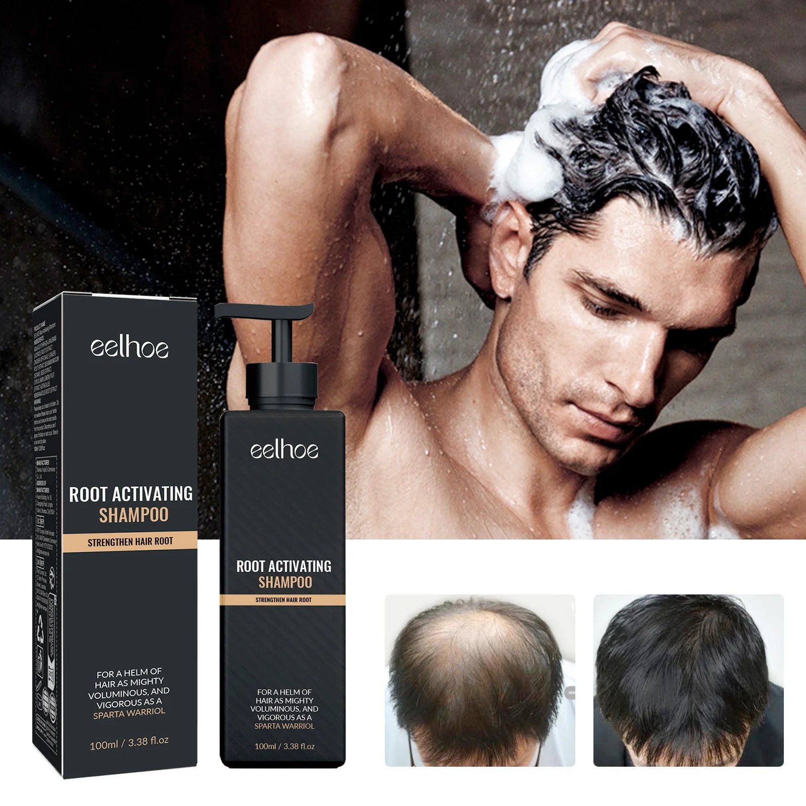 Anti-Dark Strong Repair Tight Fluffy Hair Care Regrowth Root Nourishing Herbal Treatments Shampoos