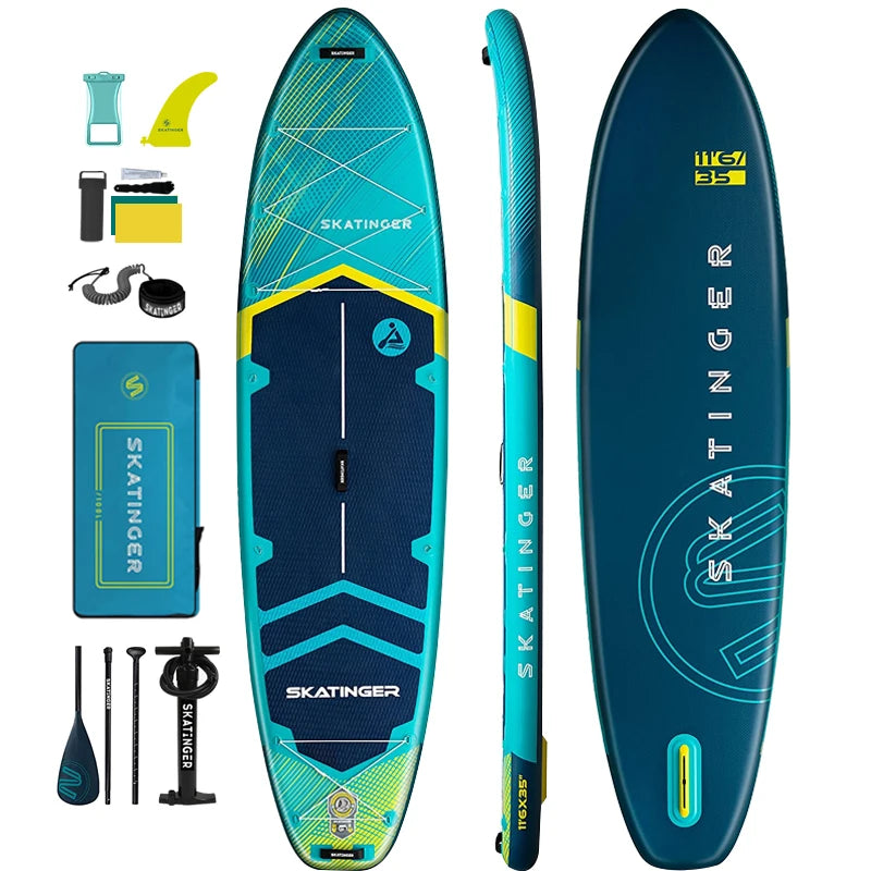 Skatinger Hot Sale New Design PVC Inflatable Stand up Paddle Board Serial Style Sup Boards for Water Sports