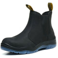 Glass Fibre Toe Genuine Leather Chelsea Work Casual Mid Cut Woman Engineering Expensive Working Safety Boots for Men