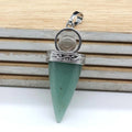 DIY Fast shipping Wholesale crystal healing reiki pendulum with crystal ball for energy generator for protection gift
