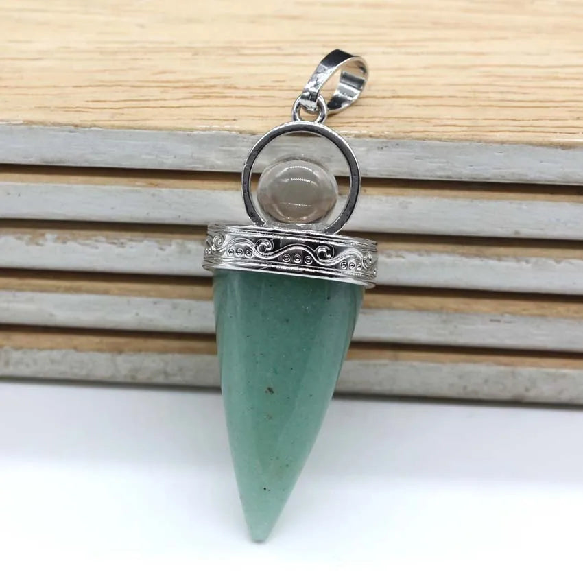 DIY Fast shipping Wholesale crystal healing reiki pendulum with crystal ball for energy generator for protection gift
