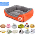 Large Medium Dogs Cats Waterproof Anti Slip Bottom Pet Beds Soft Sofa Dog Bed