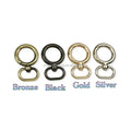 20mm Vintage Strong Ring Strap Accessories Single-Sided Buckle Adaptation Kit Belt Hook Snap Made Brass Nylon Zinc Alloy
