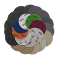 996A+ 3Inch Silicon Carbide Abrasive Disc Wet Dry Sandpaper Sanding Discs for Abrasive Tools Automobile Wood Metal Polishing