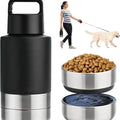 New Multi Color Stainless Steel 3-in-1 Portable Pet Insulated Cup Detachable for Pet Travel
