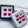 Wholesale Emerald Cut Fancy Shape Lab Grown Ruby Clean No Oil for Making High End Jewelry Price Per Carat