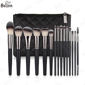 with Pu Bag Customized All in One Set Professional Make Brushes Kits Make up Brush Set for Make up Artist