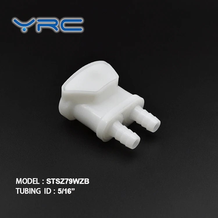 YRC Cheap Price Quick Release POM Material EPDM O-ring 5/16" Tube ID with Shut off Water Fluid Pipe Sleeve Coupling