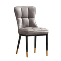 Factory Direct Supply PU Leather Contemporary Dining Chair Set for Home Restaurant Park Use-Modern Design