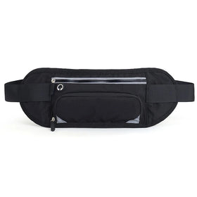 HUALIAN Travel Waist Pouch Jogging Cycling Riding Neoprene Sports Belt Running Waist Pouch Bag With Hidden Water Bottle Holder