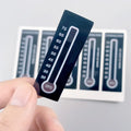 Sticker Thermometer Vinyl of Digital Sensor Labels Measuring Body Thermometers Custom Adhesive Temperature Indicating Label
