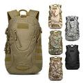20L Tactical Light Weight Anti-Theft Waterproof Fashion School Backpack with Zipper Closure