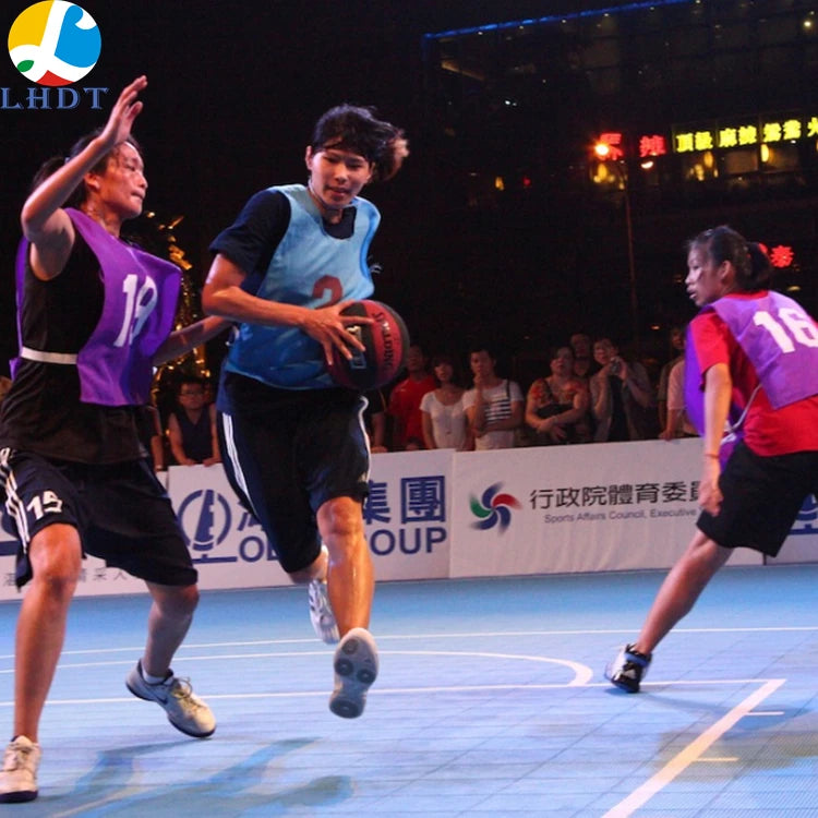 Free Samples Basketball Court Hot Sale Outdoor Indoor Sports Interlocking Flooring Backyard Tiles