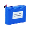 3S1P 32650 32700 Lifepo4 Cells 6000mah 9.6v Rechargeable Li Ion 9v Battery